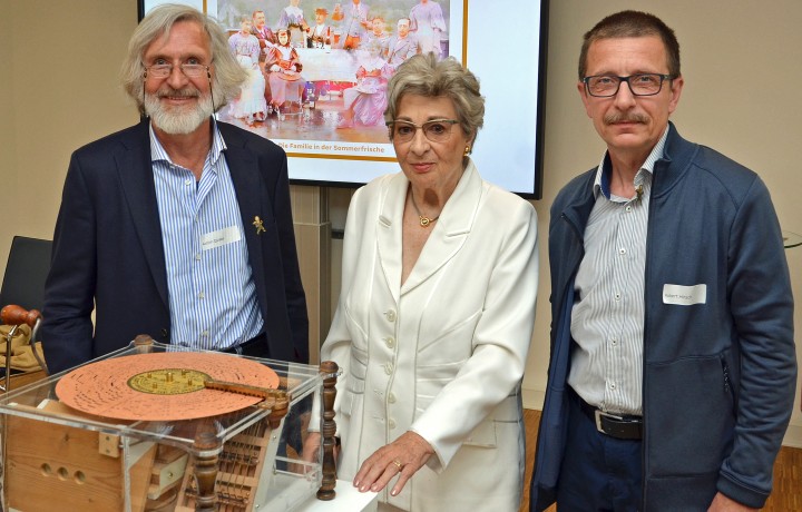 Nachfaren Paul Ehrlichs Achims Quaas, Karin Gauselmann und Robert Hirsch